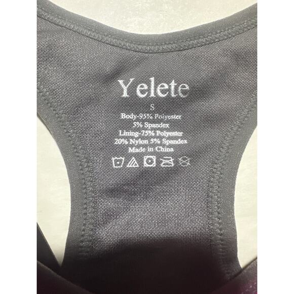 Lot of 2 Yelete Sports Bras Size S NWOT - Picture 2 of 4